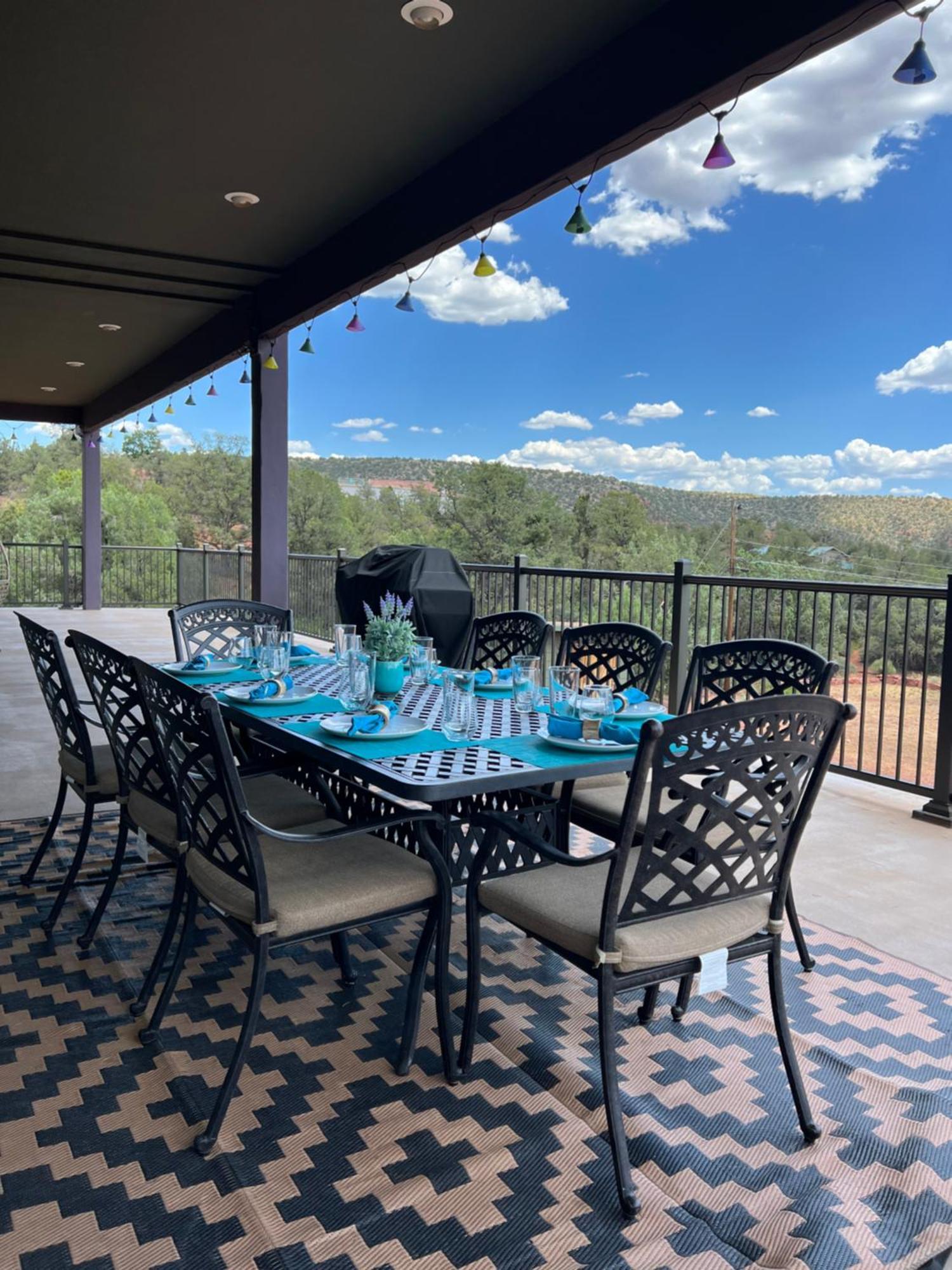 Close To Fresh Creek! Sleeps 12 ~ Amazing Views W/Serene Open Space ~ Hot Tub + Game Room ~ Trails Outside Sedona Kültér fotó